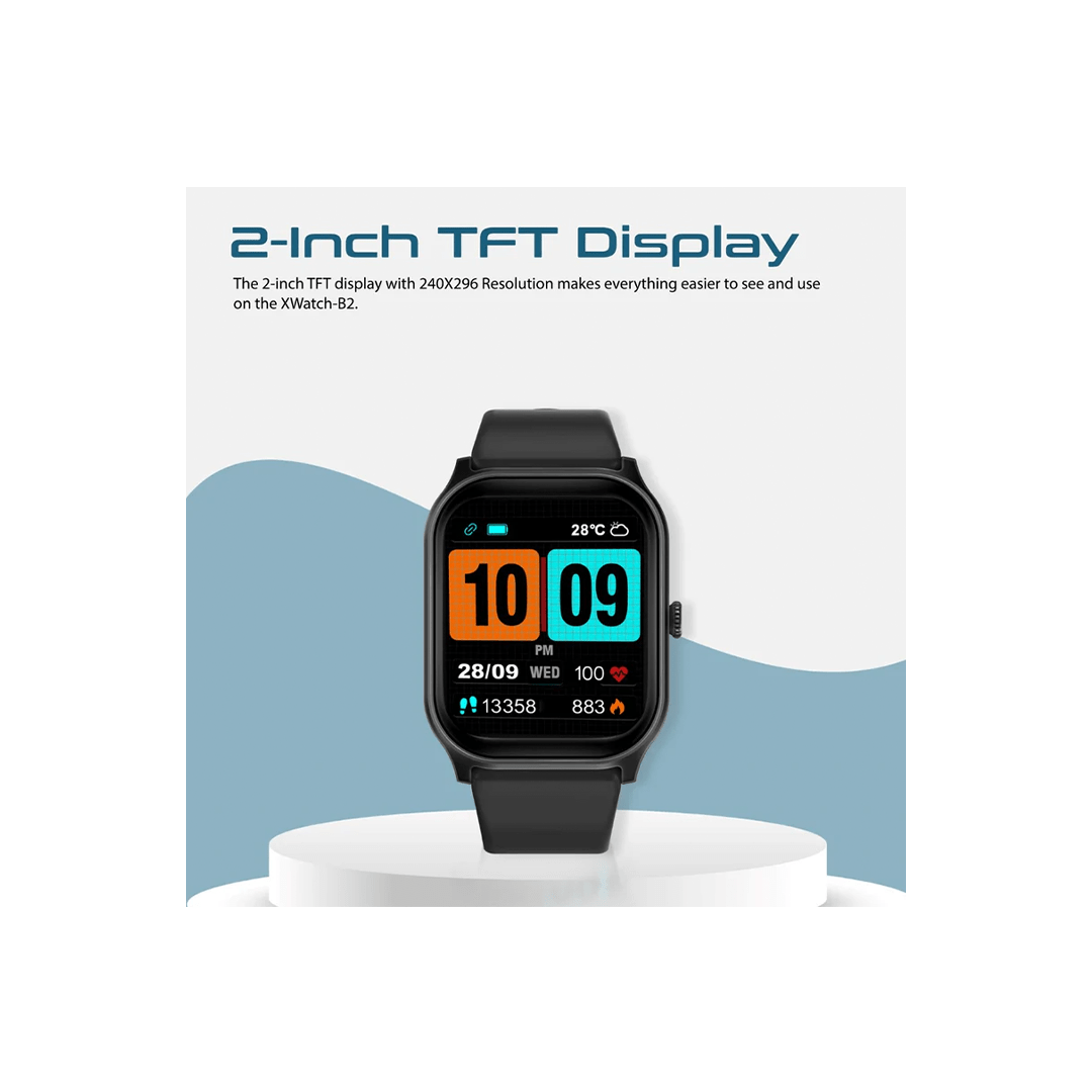Promate XWatch-B2 2-Inch ActivLife™ SmartWatch with BT Calling in Qatar Promate XWatch-B2 2-Inch ActivLife™ SmartWatch with BT Calling in Qatar